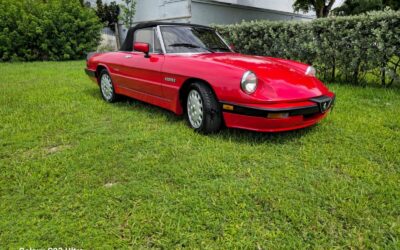 Alfa Romeo Spider Cabriolet 1987 à vendre