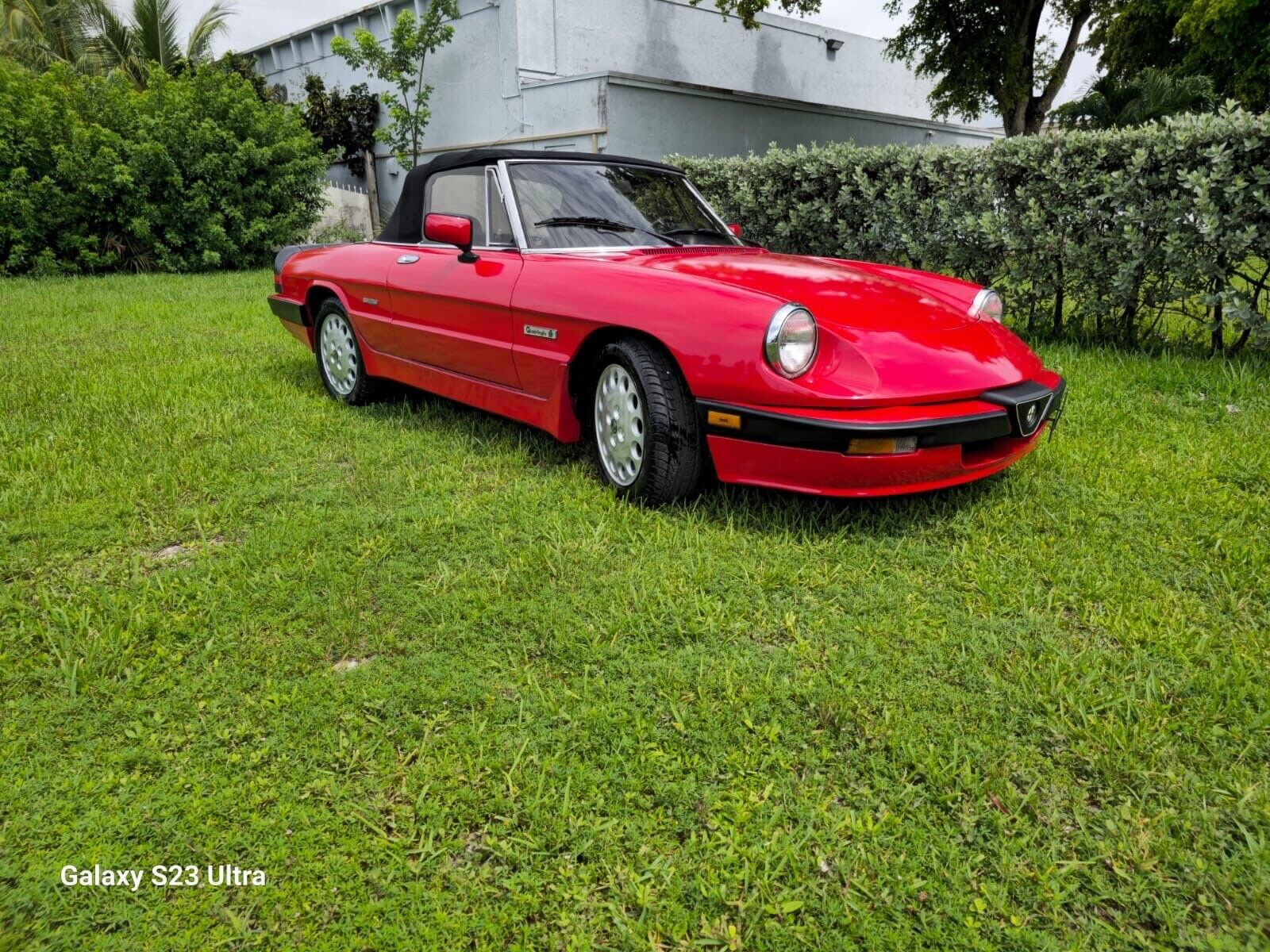 Alfa Romeo Spider Cabriolet 1987 à vendre