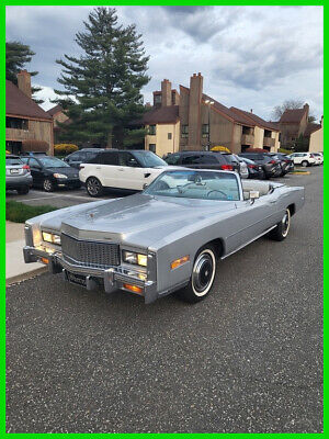 Cadillac Eldorado Cabriolet 1976 à vendre