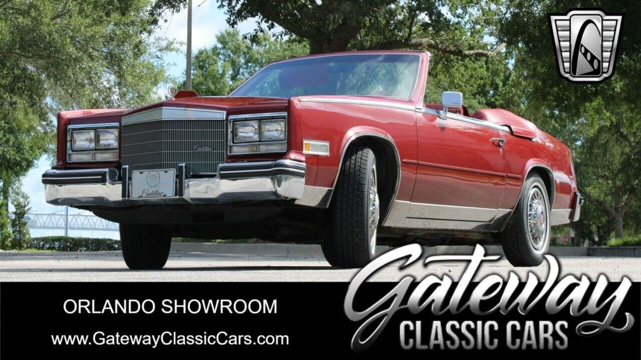 Cadillac Eldorado Cabriolet 1984 à vendre