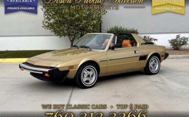 Fiat X1/9 Cabriolet 1980