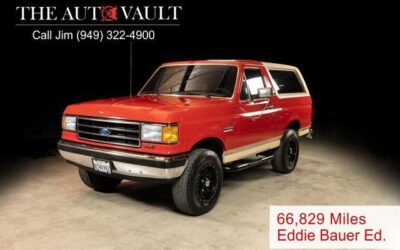 Ford Bronco EDDIE BAUER 66K MILES SUV 1991 à vendre