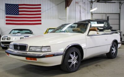 Chrysler Maserati TC Cabriolet 1990 à vendre