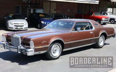 Lincoln Continental Coupe 1976 à vendre