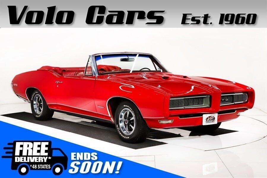 Pontiac GTO Cabriolet 1968 à vendre