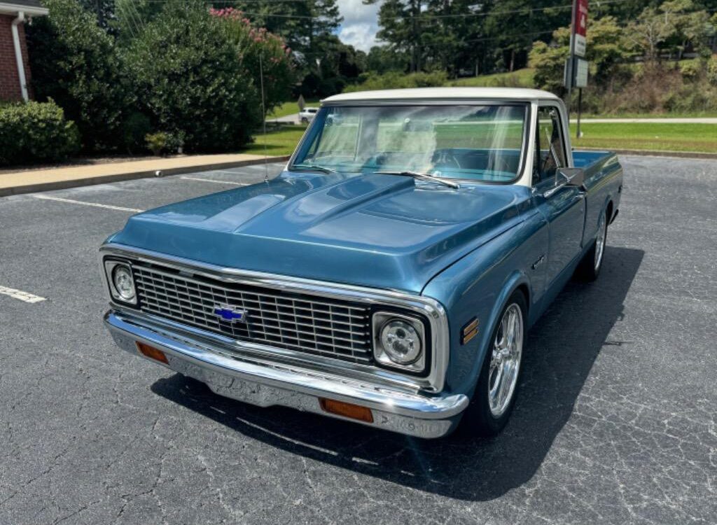 Chevrolet-C10-LS-4L60E-AC-fresh-build-slick-paint-1972-2