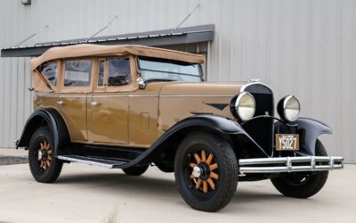 Chrysler Model 70 Cabriolet 1930 à vendre