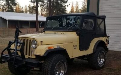 Jeep CJ 1973 à vendre