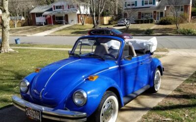 Volkswagen Vw super beetle convertible 1978