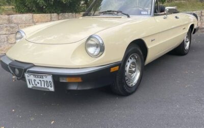 Alfa romeo Spider 1988