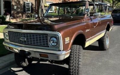 Chevrolet Blazer 1971 à vendre