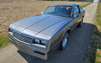 Chevrolet Monte carlo ss 1986