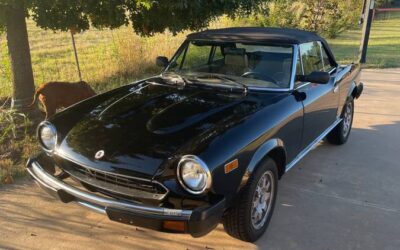 Fiat 124 spider 1984