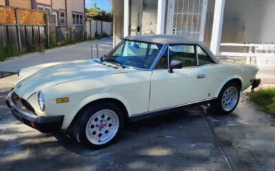 Fiat 124 spider classica 1980