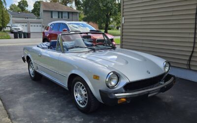 Fiat 124 spider classica 1981