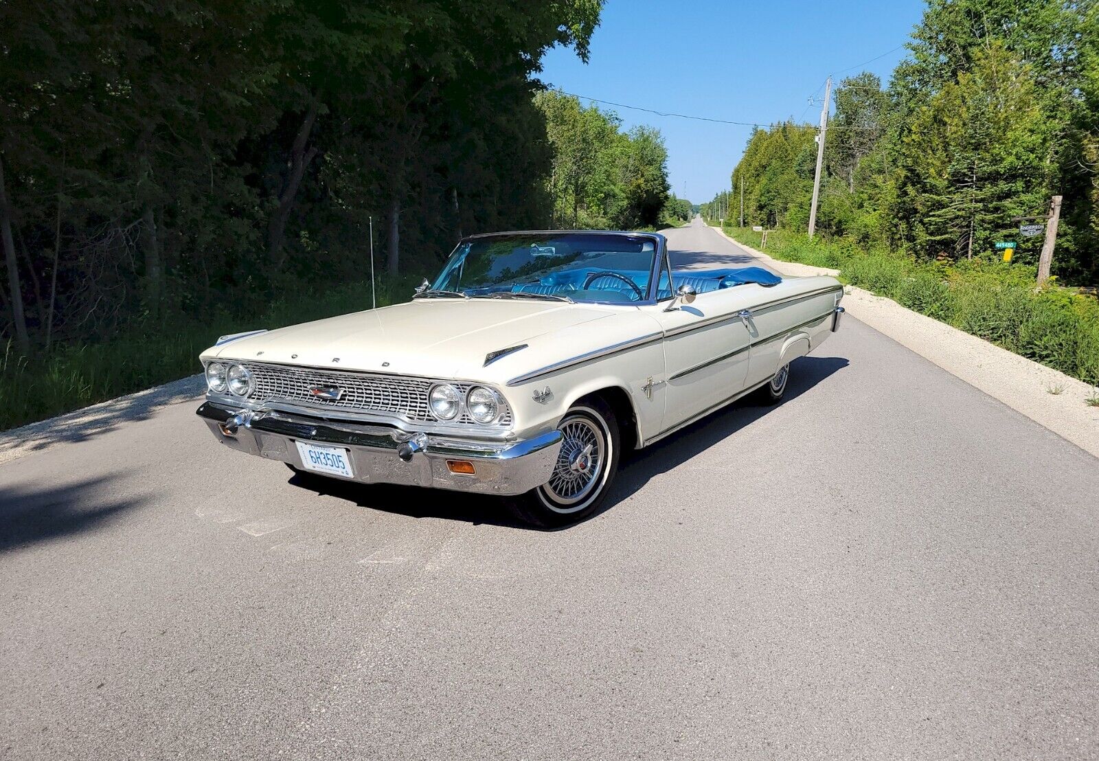 Ford Galaxie Cabriolet 1963 à vendre