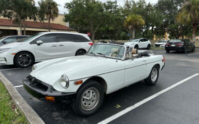 MG MGB Cabriolet 1977 à vendre