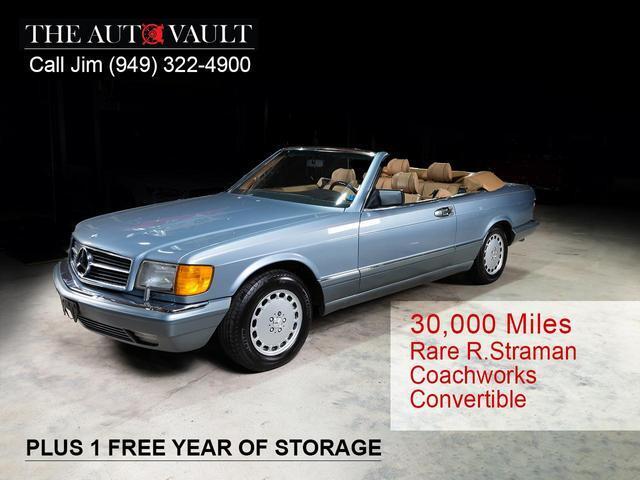 Mercedes-Benz 560 SEC EXTREMELY RARE R. STRATMAN CONVERTIBLE Coupe 1986 à vendre