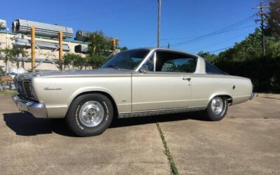 Plymouth Barracuda Coupe 1966 à vendre