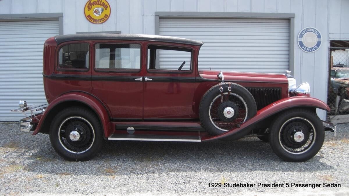 Studebaker President Eight Berline 1929 à vendre