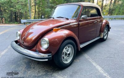 Volkswagen Super beetle convertible 1978