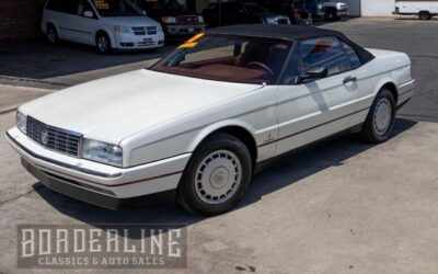 Cadillac Allante Cabriolet 1987 à vendre