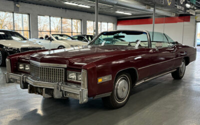 Cadillac Eldorado 1975 à vendre