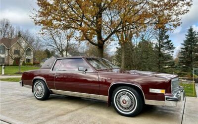 Cadillac Eldorado  1984 à vendre