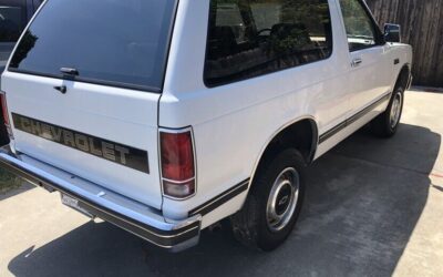 Chevrolet Blazer SUV 1988 à vendre