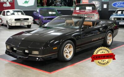 Chevrolet Camaro IROC-Z Convertible Cabriolet 1989 à vendre