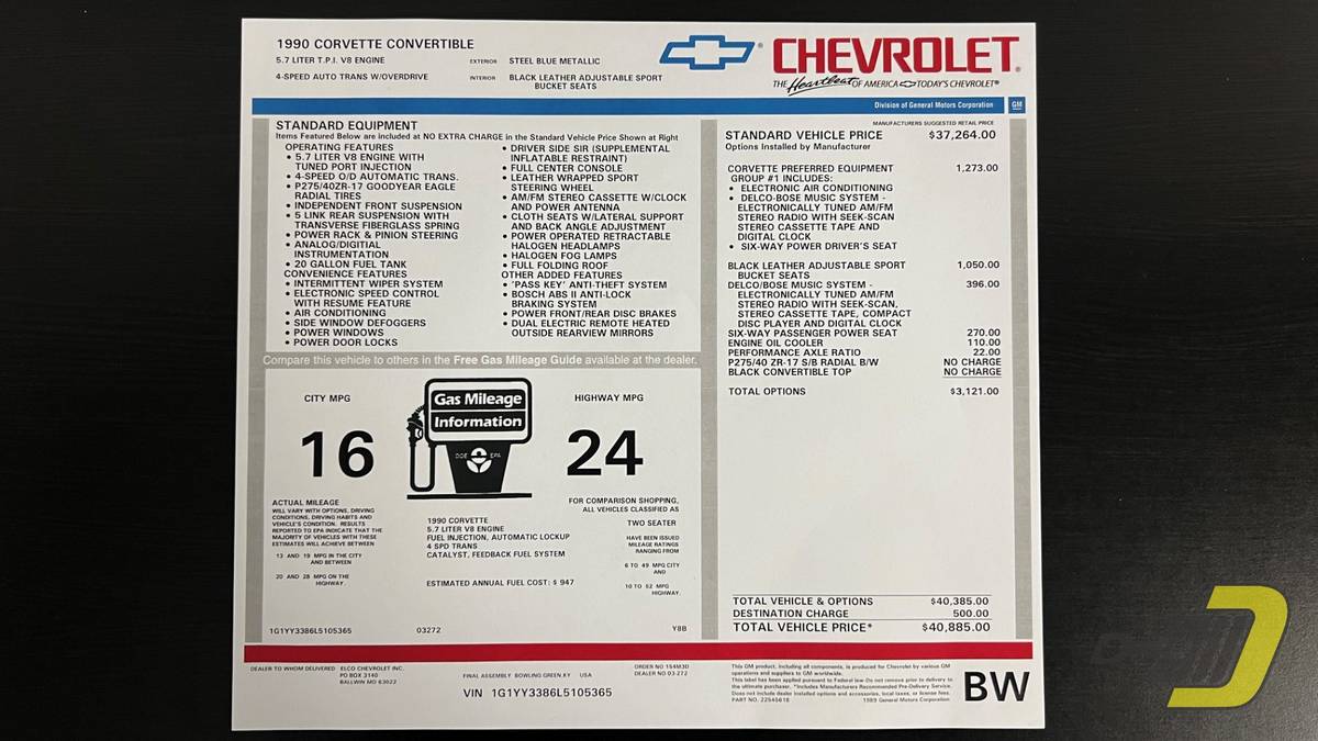 Chevrolet-Corvette-1990-19