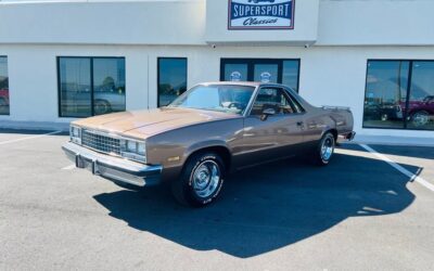 Chevrolet El Camino Pickup 1985 à vendre