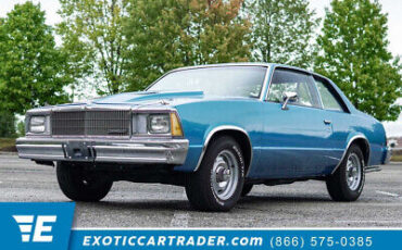 Chevrolet Malibu Coupe 1980