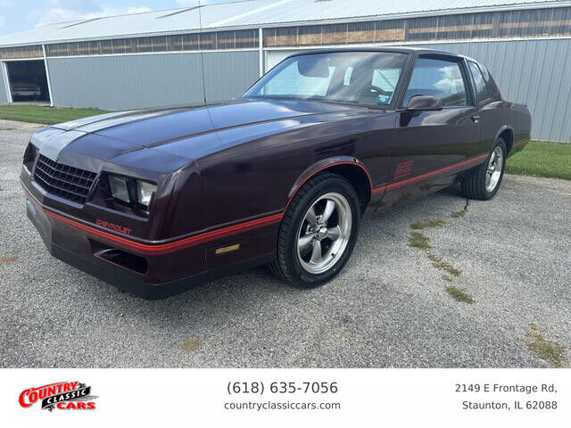 Chevrolet Monte Carlo Coupe 1987 à vendre