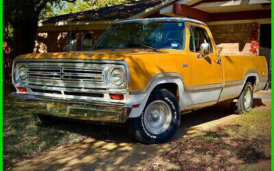 Dodge D100 1973 à vendre