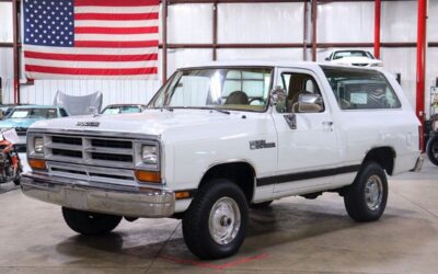 Dodge Ramcharger SUV 1988 à vendre