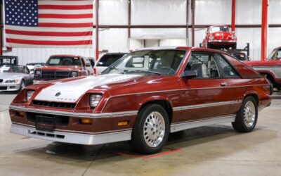 Dodge Shelby Charger Coupe 1987 à vendre