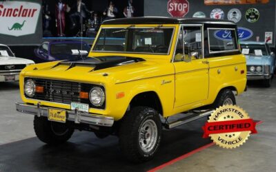 Ford Bronco 4x4 SUV 1976 à vendre