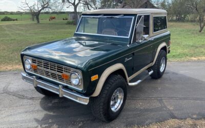 Ford Bronco SUV 1977 à vendre