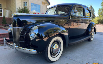 Ford Deluxe Berline 1940 à vendre