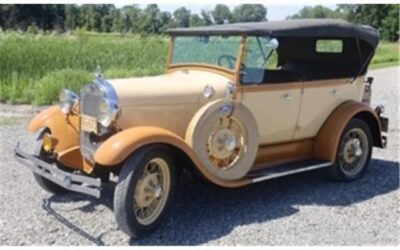 Ford Model A Cabriolet 1929 à vendre