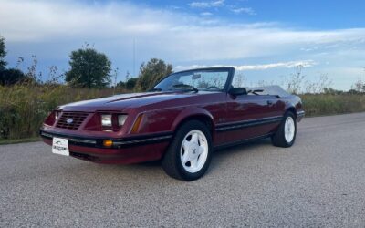 Ford Mustang Cabriolet 1984 à vendre