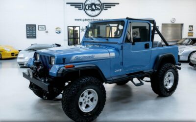 Jeep Wrangler Pickup 1988 à vendre