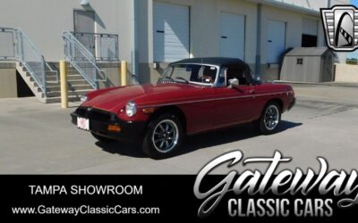 MG MGB Cabriolet 1979 à vendre