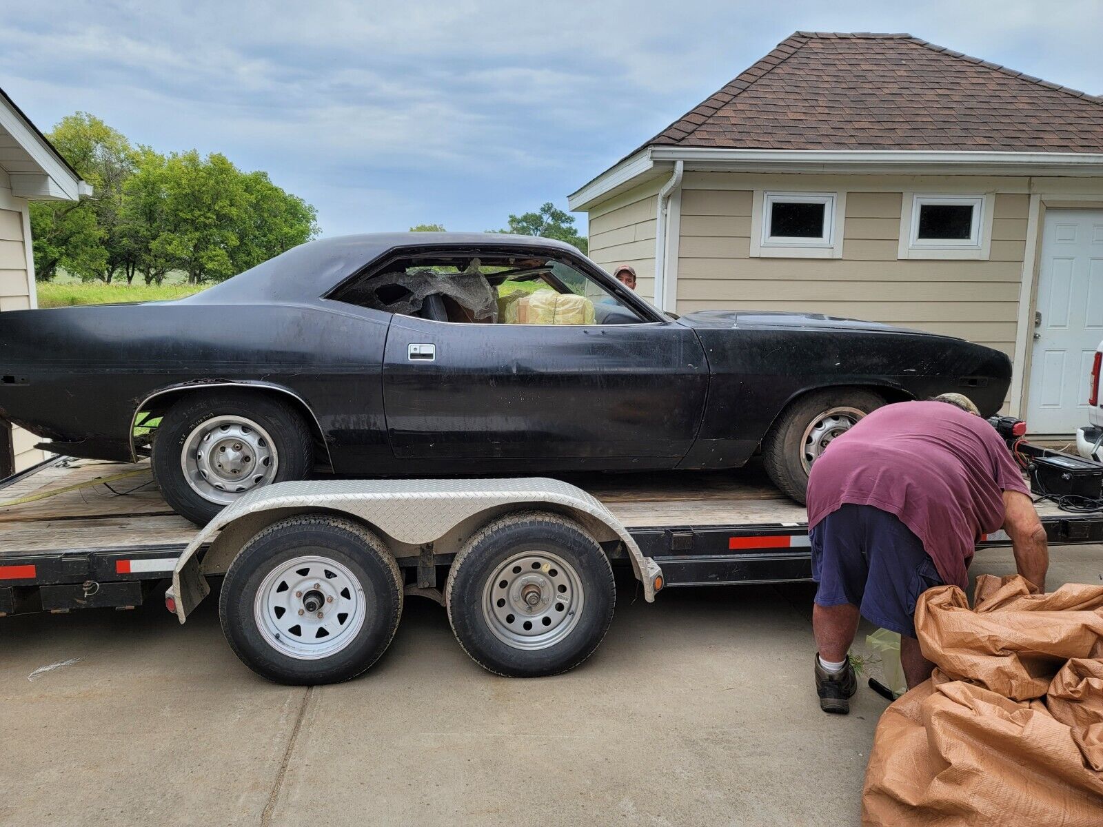 Plymouth Cuda 1973 à vendre