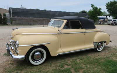 Plymouth P15 Special Deluxe Cabriolet 1948 à vendre