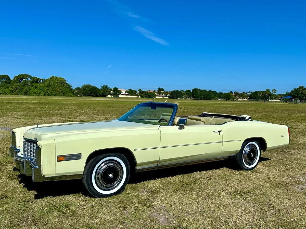 Cadillac Eldorado Cabriolet 1976 à vendre