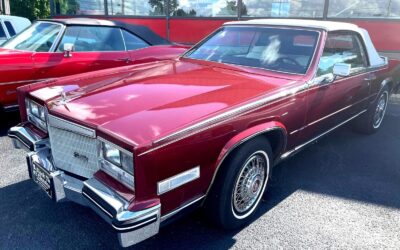 Cadillac Eldorado Cabriolet 1985 à vendre