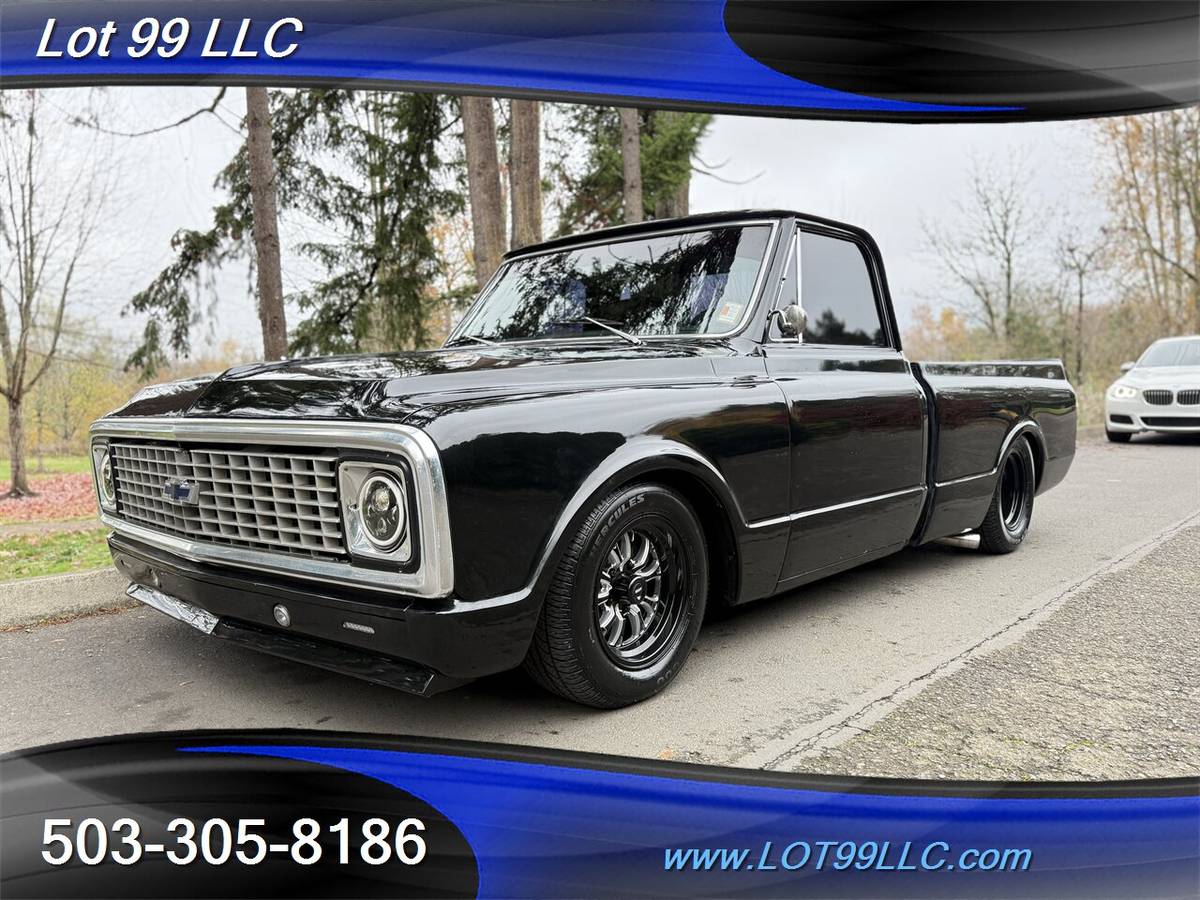 Chevrolet-C-10-short-bed-sbc-tubbed-new-wheelsamptires-lea-1971-8