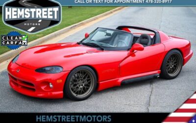 Dodge Viper Cabriolet 1994 à vendre